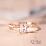 Mini Classic Radiant 1 Carat Ring