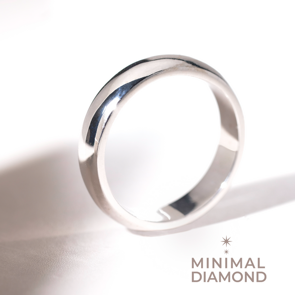 Half Round Band 5.0 mm Ring
