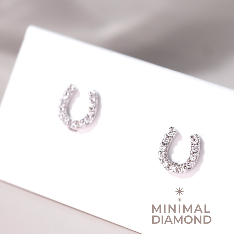 Horse Shoe Ear Studs