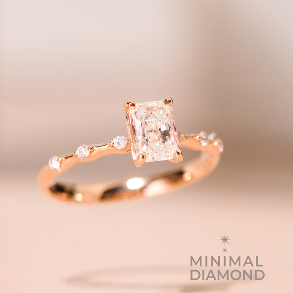 Mini Classic Radiant 1 Carat Ring