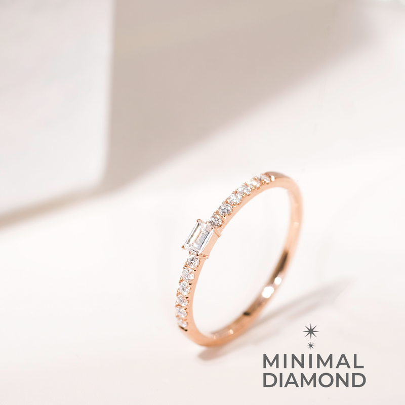 Athena in Baguette Ring