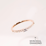Athena in Baguette Ring