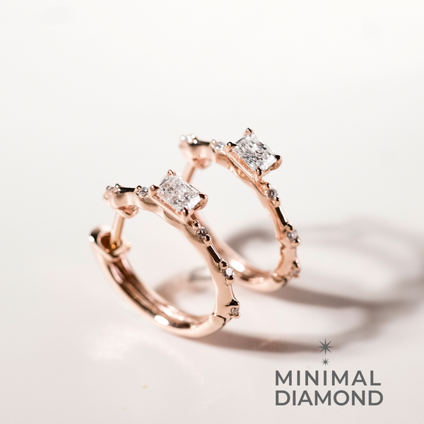 Mini Classic Radiant Earrings