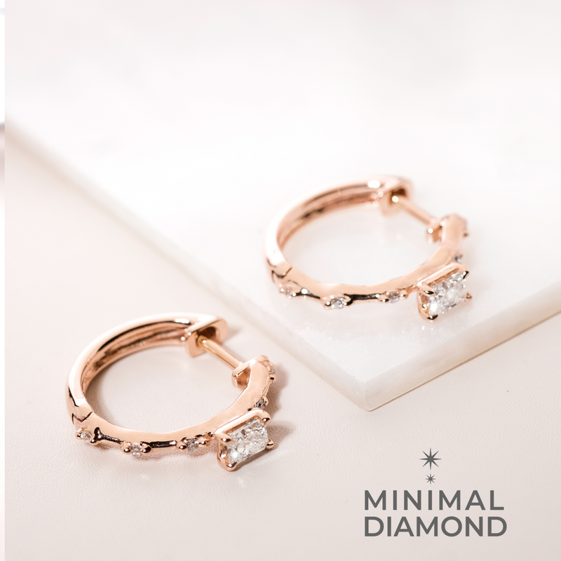 Mini Classic Radiant Earrings