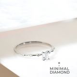 Mini Classic Emerald 0.15 Carat Ring
