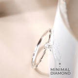 Mini Classic Oval 0.15 Carat Ring