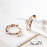 Mini Classic Radiant Earrings
