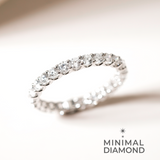 Eternity U Prong Ring