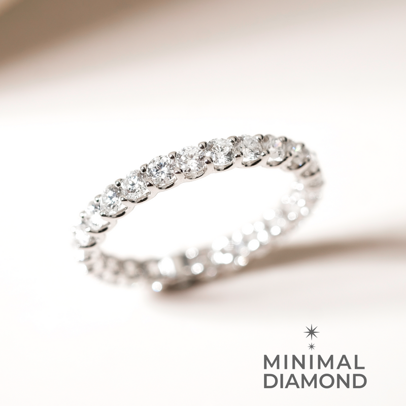Eternity U Prong Ring