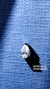 Pear Ear 0.30 Carat Stud