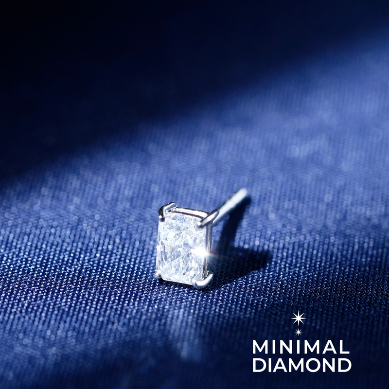 Radiant Ear 0.30 Carat Stud
