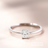 Radiant Paradise 0.30 Carat Ring