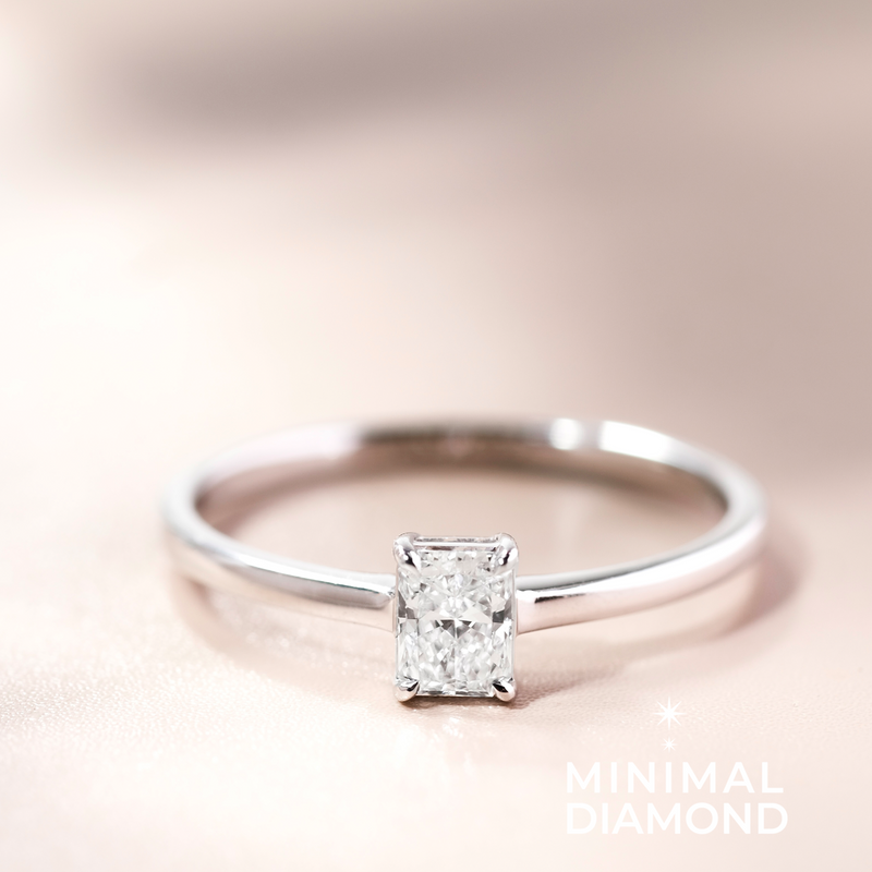 Radiant Paradise 0.30 Carat Ring