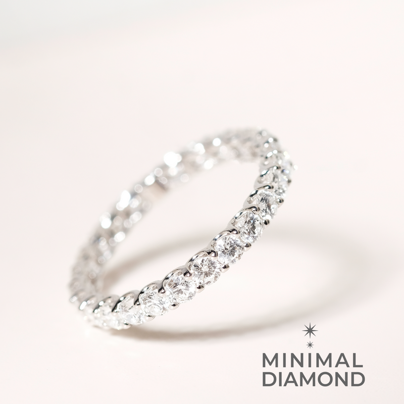 Eternity U Prong Ring