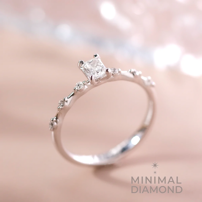 Mini Classic Radiant 0.25 Carat Ring